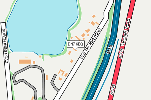 DN7 6EQ map - OS OpenMap – Local (Ordnance Survey)