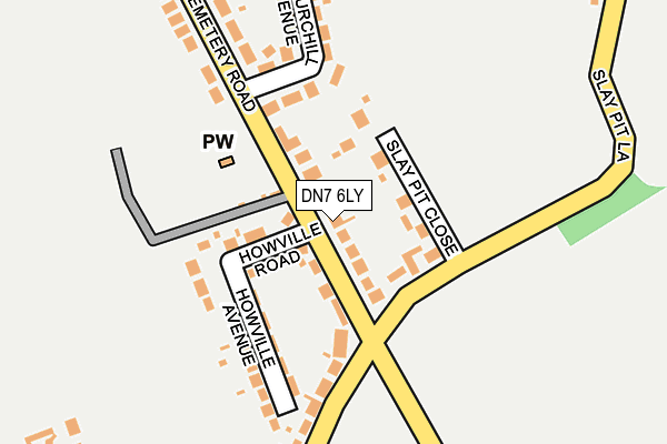Map of WHELAN SITE SERVICES LTD at local scale