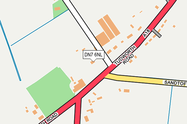 DN7 6NL map - OS OpenMap – Local (Ordnance Survey)