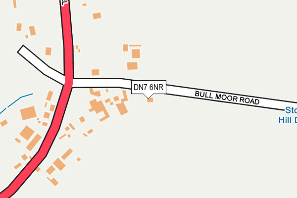 DN7 6NR map - OS OpenMap – Local (Ordnance Survey)