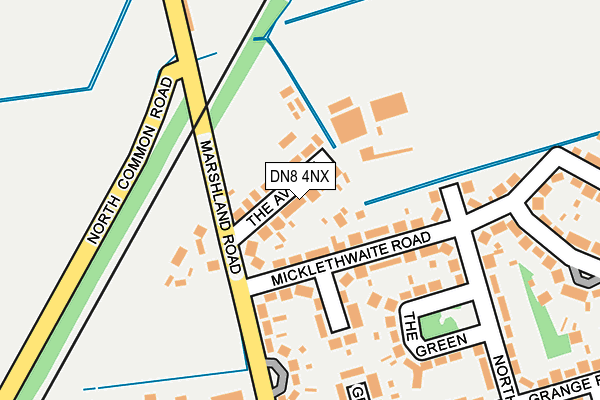 Map of TAYLOR'S MAID LTD at local scale