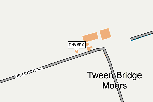 DN8 5RX map - OS OpenMap – Local (Ordnance Survey)