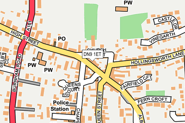 Map of THINKING DIFFERENTLY INDUSTRY LIMITED at local scale