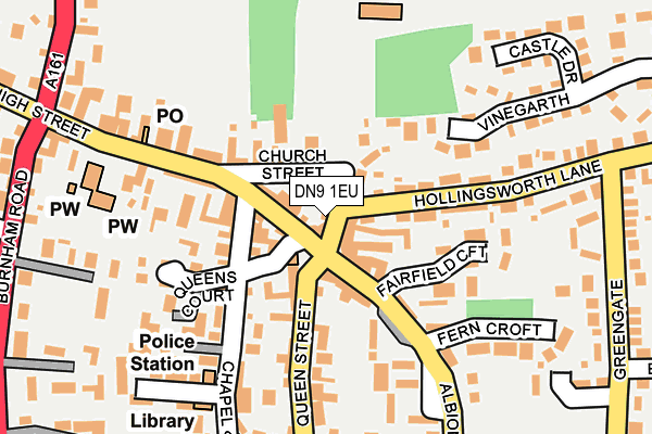 Map of PEAK PHYSIQUE GYM EPWORTH LIMITED at local scale