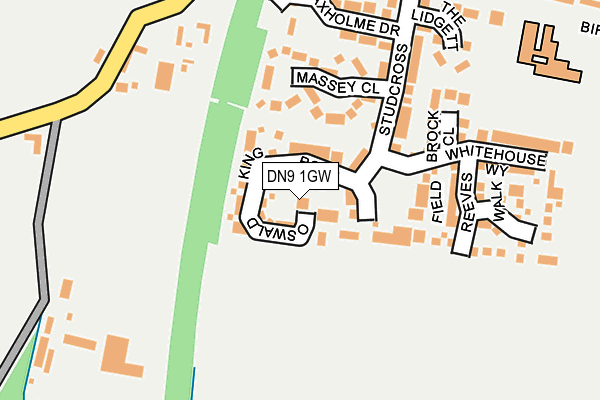 Map of IP&C SOLUTIONS LIMITED at local scale