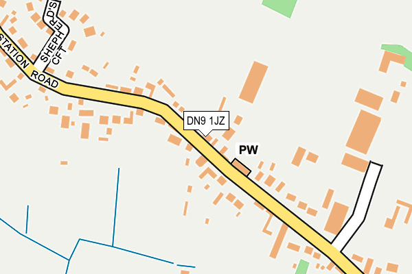 Map of MILHUG HOLDING LTD at local scale