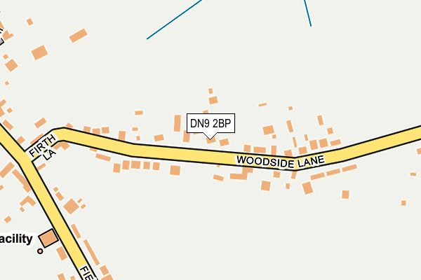 DN9 2BP map - OS OpenMap – Local (Ordnance Survey)