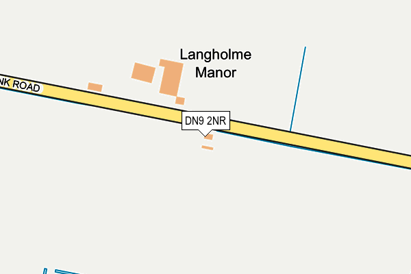 DN9 2NR map - OS OpenMap – Local (Ordnance Survey)