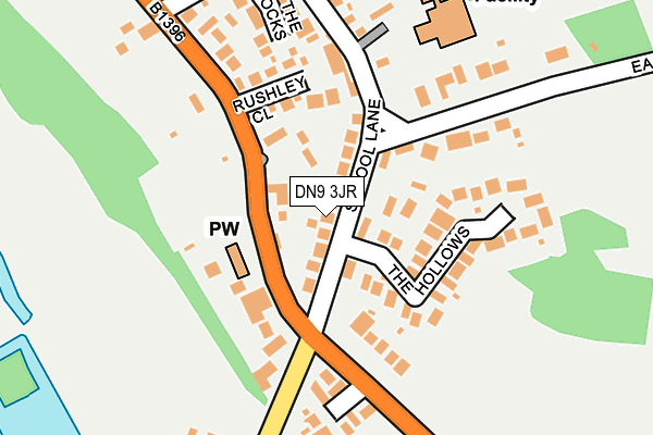 Map of TYKE DEVELOPMENTS LTD at local scale