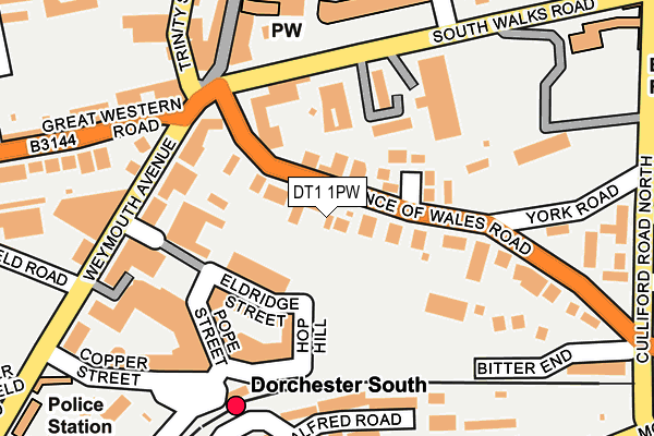 Map of DOWN 2 EARTH SW LTD at local scale