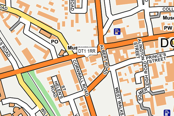 DT1 1RR map - OS OpenMap – Local (Ordnance Survey)