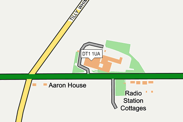 DT1 1UA map - OS OpenMap – Local (Ordnance Survey)