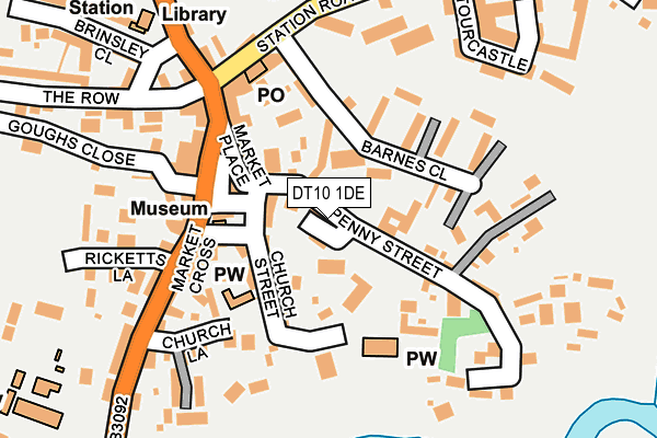Map of NAZARETH LODGE LIMITED at local scale