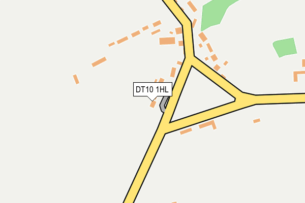 DT10 1HL map - OS OpenMap – Local (Ordnance Survey)