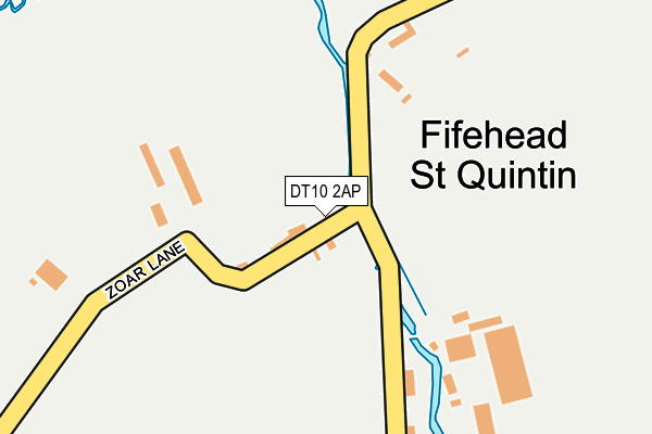 DT10 2AP map - OS OpenMap – Local (Ordnance Survey)