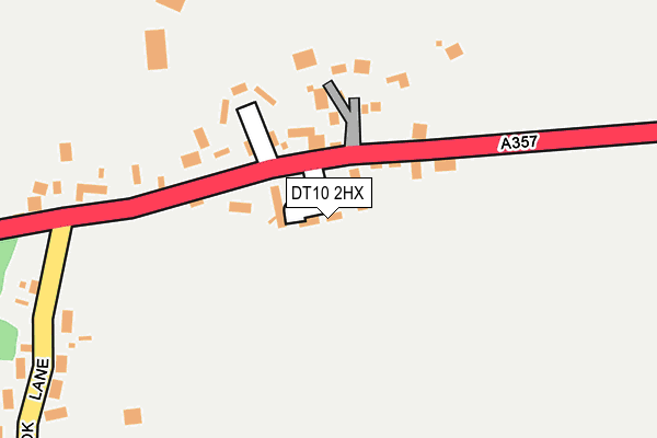 DT10 2HX map - OS OpenMap – Local (Ordnance Survey)