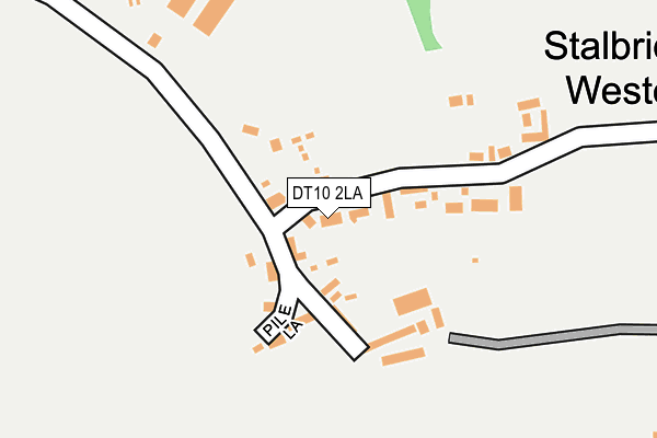 DT10 2LA map - OS OpenMap – Local (Ordnance Survey)