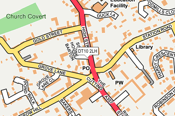 Map of STALBRIDGE RETAIL LTD at local scale