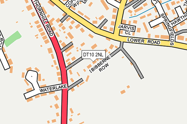 DT10 2NL map - OS OpenMap – Local (Ordnance Survey)