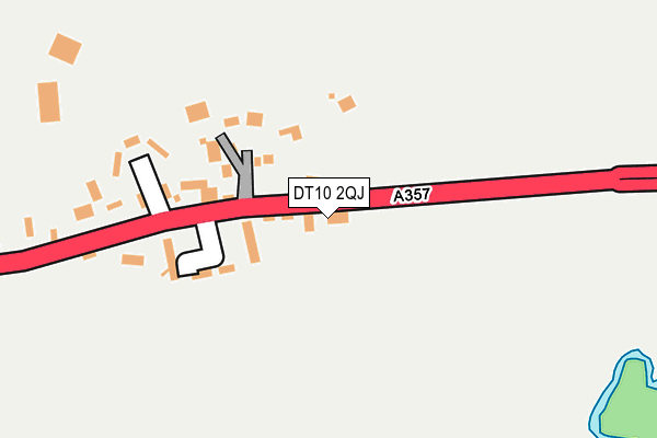 DT10 2QJ map - OS OpenMap – Local (Ordnance Survey)