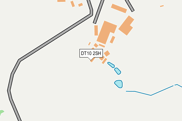 DT10 2SH map - OS OpenMap – Local (Ordnance Survey)