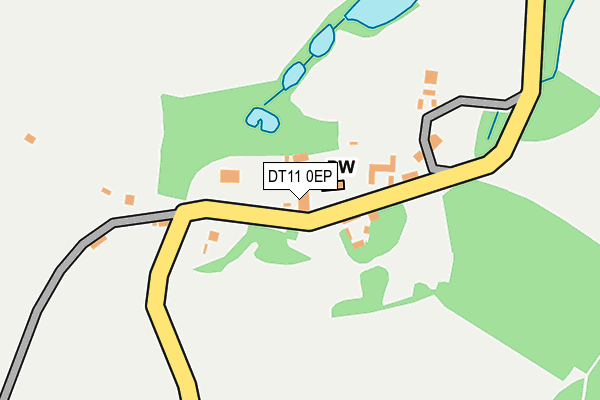 DT11 0EP map - OS OpenMap – Local (Ordnance Survey)