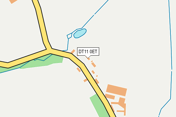 DT11 0ET map - OS OpenMap – Local (Ordnance Survey)