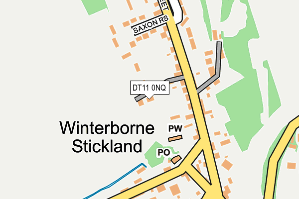 DT11 0NQ map - OS OpenMap – Local (Ordnance Survey)