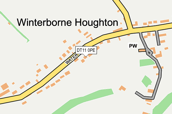 DT11 0PE map - OS OpenMap – Local (Ordnance Survey)