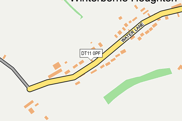 DT11 0PF map - OS OpenMap – Local (Ordnance Survey)