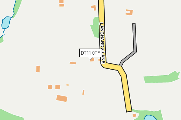 DT11 0TF map - OS OpenMap – Local (Ordnance Survey)
