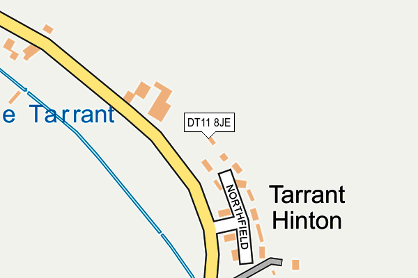 DT11 8JE map - OS OpenMap – Local (Ordnance Survey)