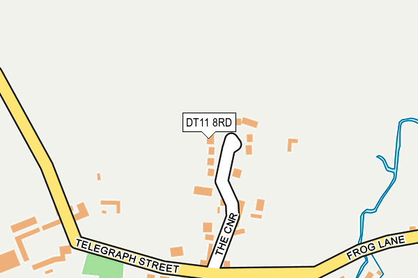DT11 8RD map - OS OpenMap – Local (Ordnance Survey)