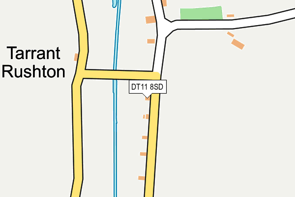 DT11 8SD map - OS OpenMap – Local (Ordnance Survey)