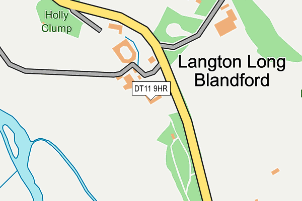 DT11 9HR map - OS OpenMap – Local (Ordnance Survey)