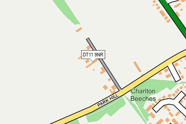 DT11 9NR map - OS OpenMap – Local (Ordnance Survey)