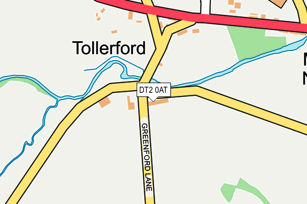 DT2 0AT map - OS OpenMap – Local (Ordnance Survey)