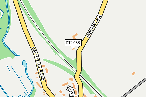 DT2 0BB map - OS OpenMap – Local (Ordnance Survey)