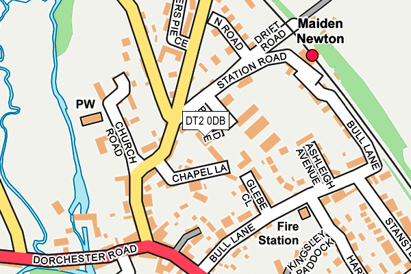 DT2 0DB map - OS OpenMap – Local (Ordnance Survey)