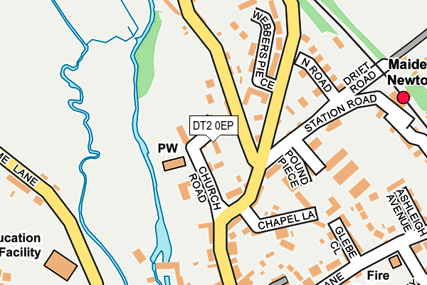 DT2 0EP map - OS OpenMap – Local (Ordnance Survey)