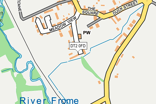 DT2 0FD map - OS OpenMap – Local (Ordnance Survey)