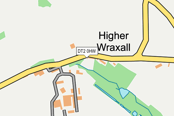 DT2 0HW map - OS OpenMap – Local (Ordnance Survey)