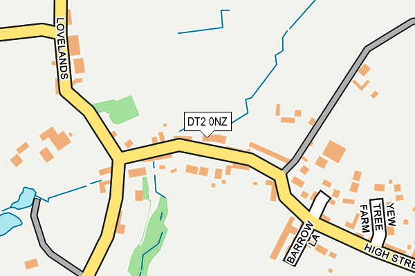 DT2 0NZ map - OS OpenMap – Local (Ordnance Survey)
