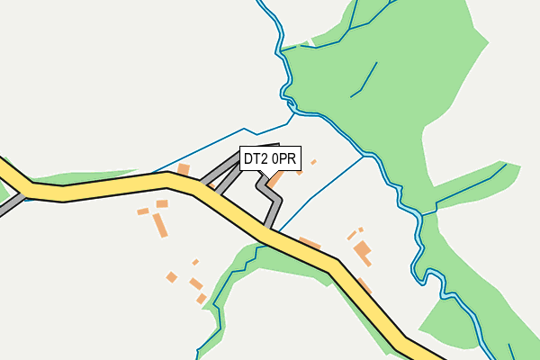 DT2 0PR map - OS OpenMap – Local (Ordnance Survey)