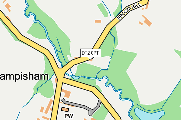 DT2 0PT map - OS OpenMap – Local (Ordnance Survey)
