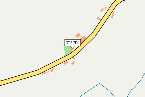 DT2 7DJ map - OS OpenMap – Local (Ordnance Survey)