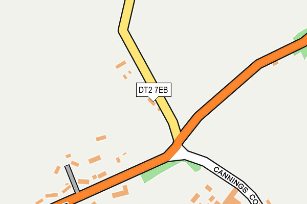 DT2 7EB map - OS OpenMap – Local (Ordnance Survey)