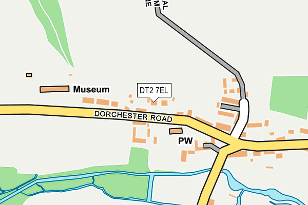 DT2 7EL map - OS OpenMap – Local (Ordnance Survey)