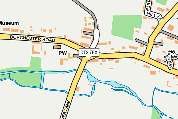DT2 7EX map - OS OpenMap – Local (Ordnance Survey)