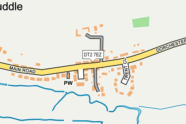 DT2 7EZ map - OS OpenMap – Local (Ordnance Survey)